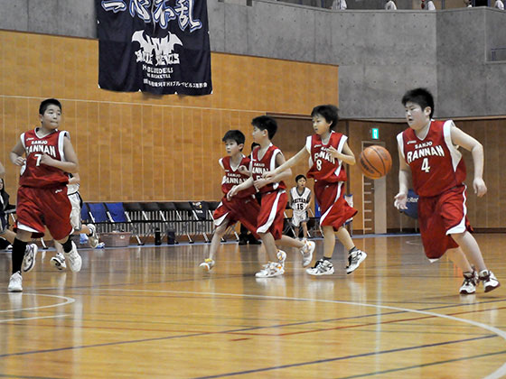 三条嵐南ミニバスケットボール少年団主催　春らんなんカップ2013
