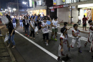 夏祭り　民謡流し　2015年7月31日