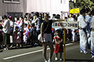 三条夏祭り民謡踊り流しにみんなで参加しました。